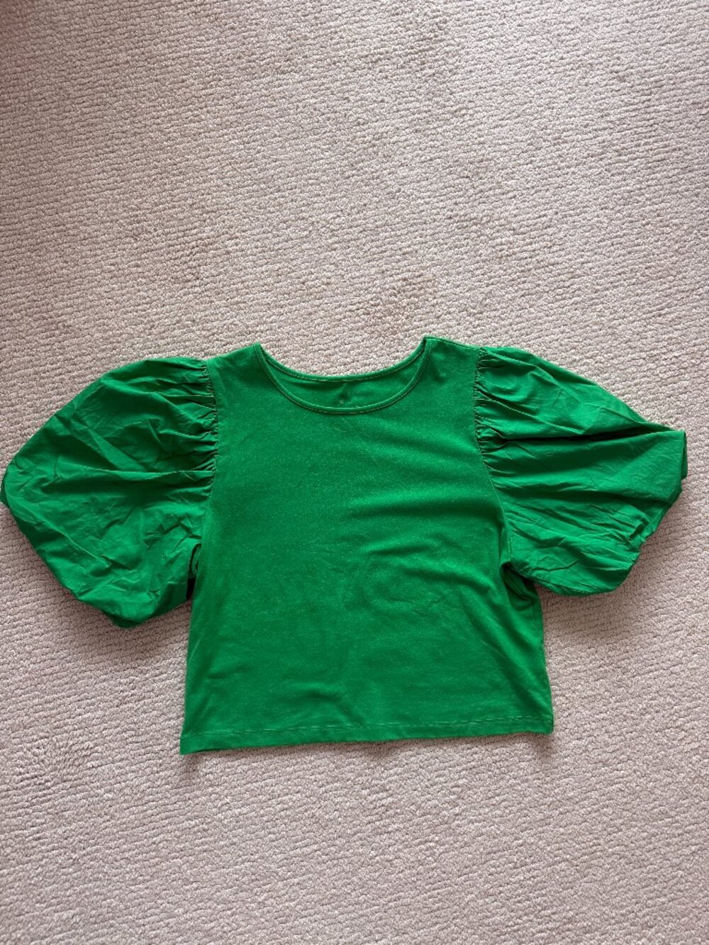 a new day Women's Puff Sleeve Top -- Medium